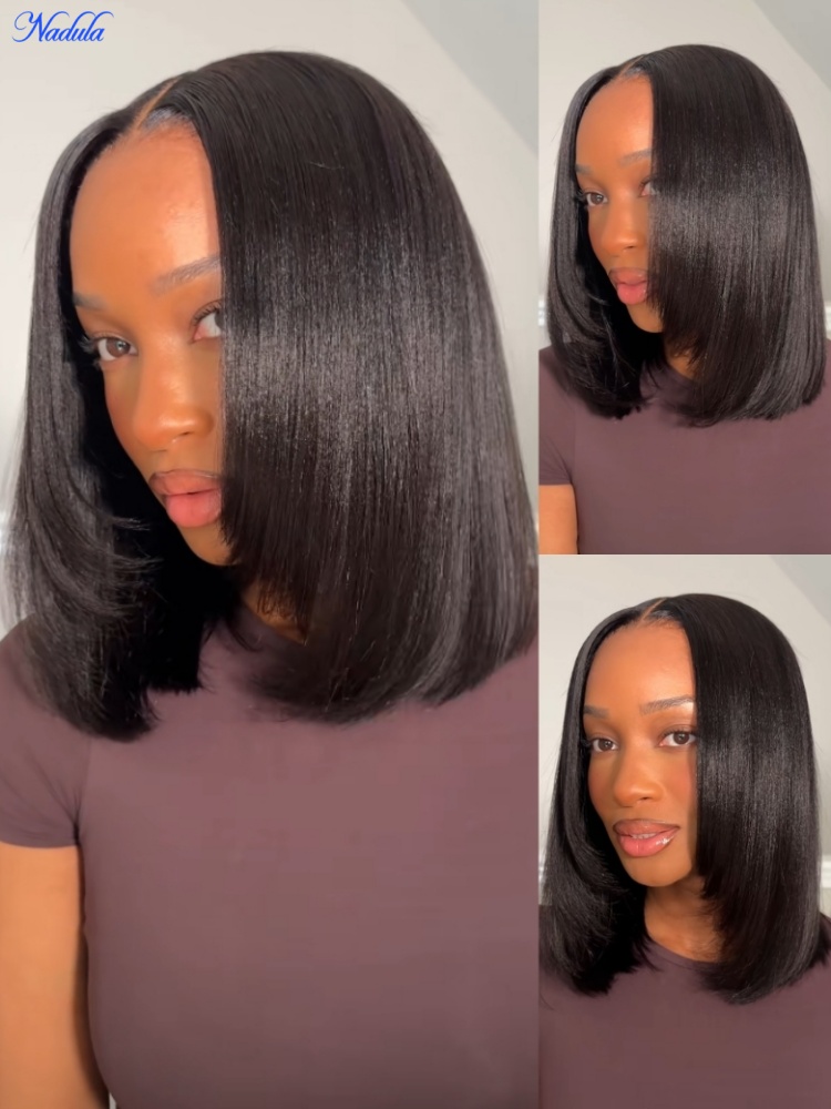 Glueless Wear And Go Human Hair Wig - 나둘라 특가 세일: 10인치, 12인치 레이어