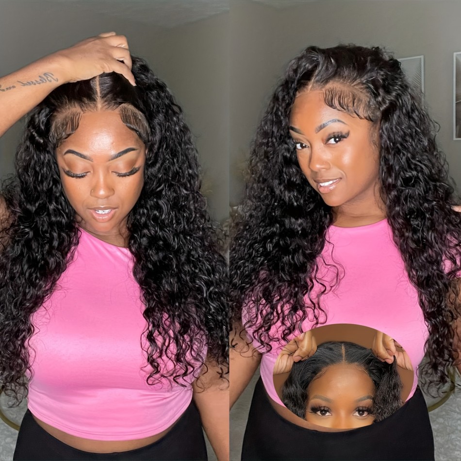 컬리 4x4, 5x5, 접착제 없이 착용 가능한 레이스 - Glueless Wear And Go Human Hair Wig 리뷰 및 가격