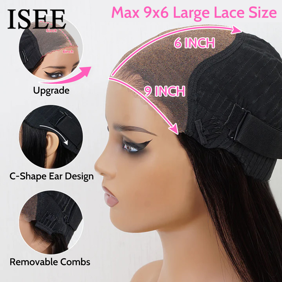 킨키 곱슬 레이스 프론트 가발, 사전 표백 매듭, 6x - Glueless Wear And Go Human Hair Wig 리뷰 및 가격