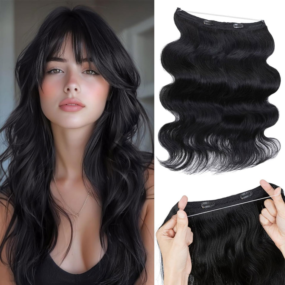 S-noilite Wire In Human Hair E - Invisible Tape In Extensions Real Hair 리뷰 및 가격