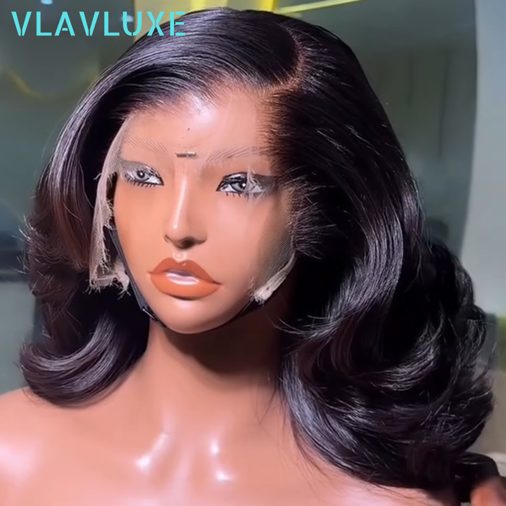 레이어드 컷 400 밀도 100% 인모 가발 슈퍼 더블 - Hd Lace Frontal Wig Human Hair Pre Plucked 리뷰 및 가격