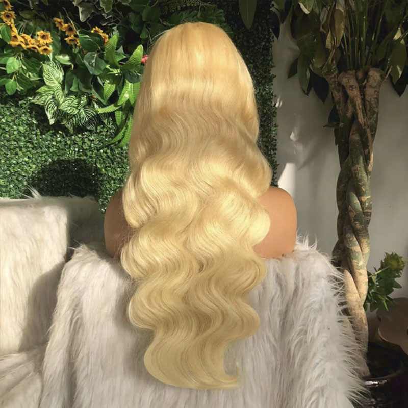 13x6 레이스 프론트 613 인모 바디 웨이브 금발  - 613 Blonde Body Wave Lace Front Wig 리뷰 및 가격